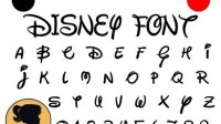 Disney Font SVG H1: Disney Font SVG: Elevate Your Designs With Enchanting Magic