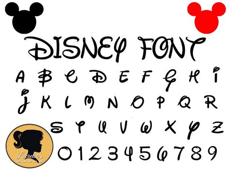 Disney Font SVG H1: Disney Font SVG: Elevate Your Designs With Enchanting Magic