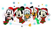 Mickey And Friends Christmas SVG Mickey And Friends Christmas SVG: Capture The Magic Of The Holidays