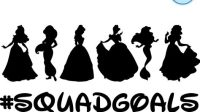 Disney Princess Squad Goals SVG Disney Princess Squad Goals SVG: Embracing Empowerment And Friendship