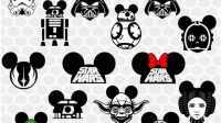 Wars Disney ‪svg File Star Wars: An Epic Saga Explored Through Disney's SVG Files